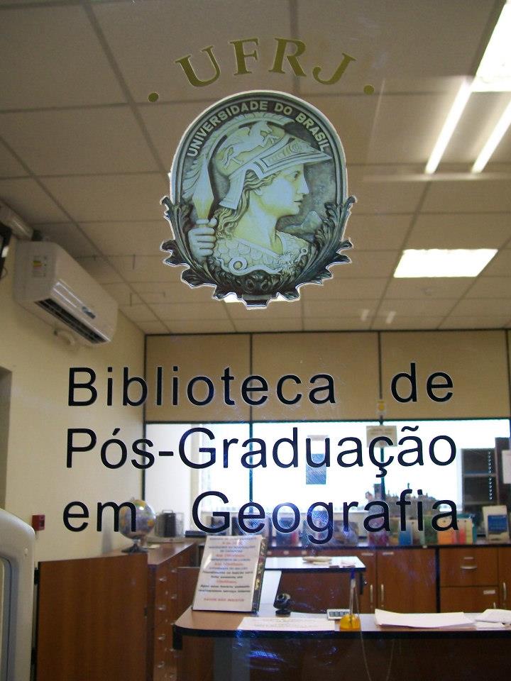 Biblioteca de Pós-Graduação em Geografia