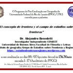 cartaz prof Alejandro Benedetti